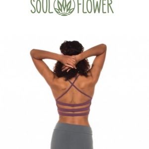 organic cotton keyhole bralette